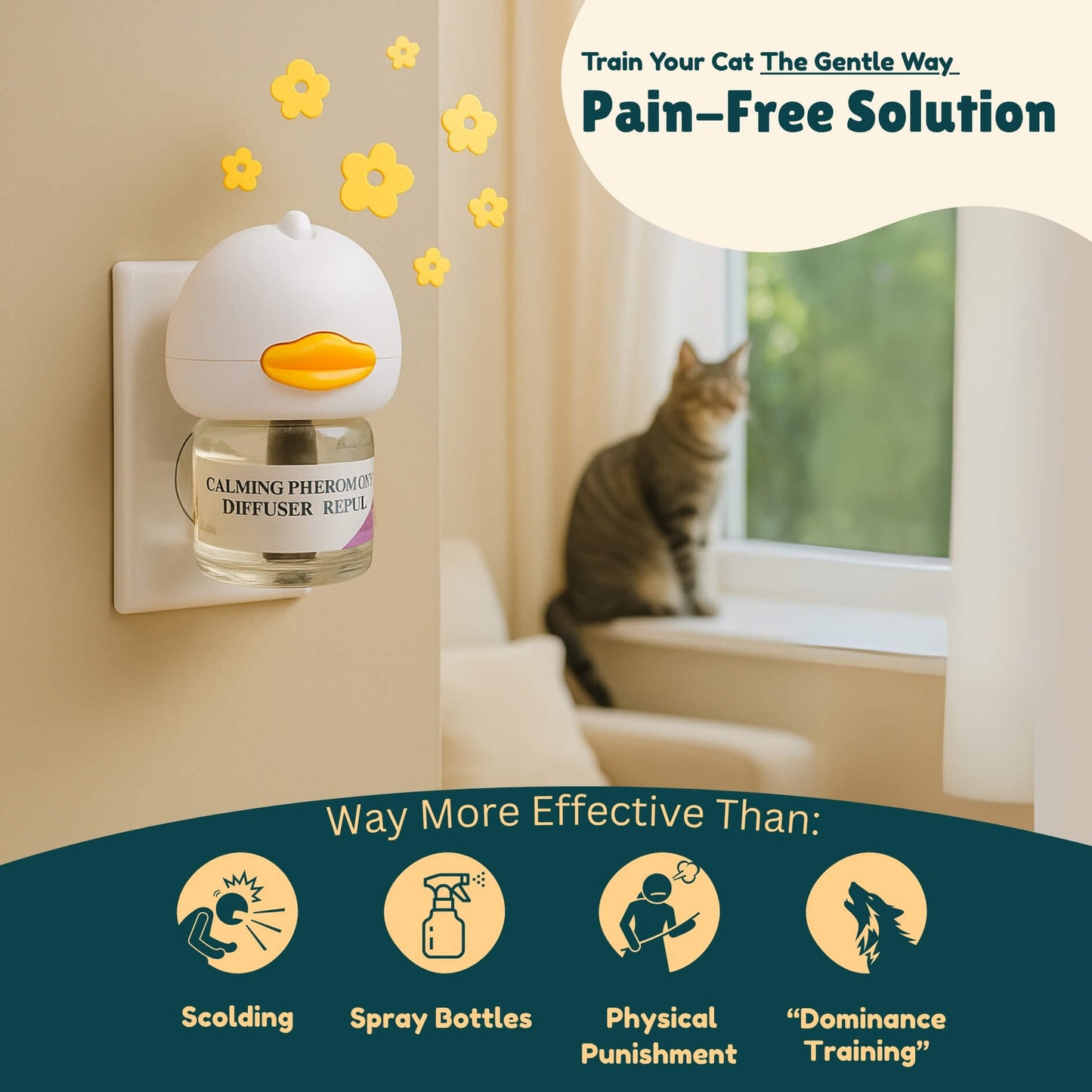 Calming Pheromones Diffuser For Cats